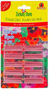 PAŁECZKI NAWOZOWE DLA ROŚLIN KWITNĄCYCH